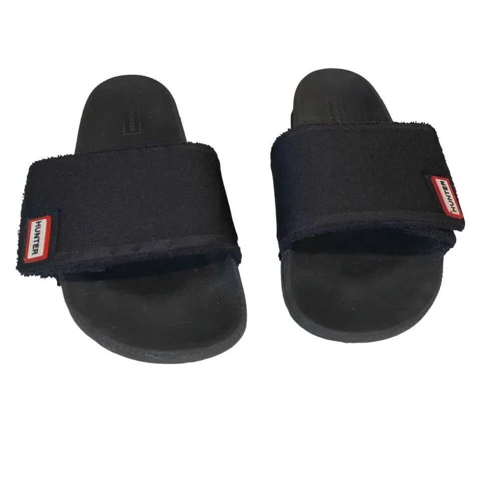 Hunter Slides US 9 Black UK 8